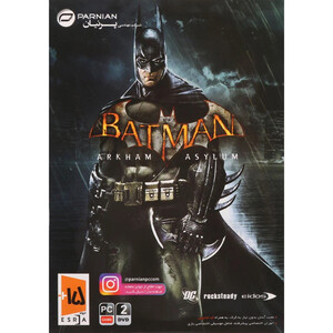 بازی Batman Arkham Asylum 2DVD پرنیان مناسب برای PC