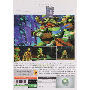 بازی Teenage Mutant Ninja Turtles Danger of the Ooze پرنیان مناسب برای XBOX 360