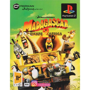 بازی Madagascar Escape 2 Africa پرنیان مناسب برای PS2
