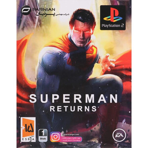 بازی Superman Returns پرنیان مناسب برای PS2