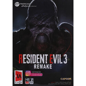 بازی Resident Evil 3 Remake 2DVD9 پرنیان مناسب برای PC