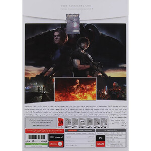 بازی Resident Evil 3 Remake 2DVD9 پرنیان مناسب برای PC