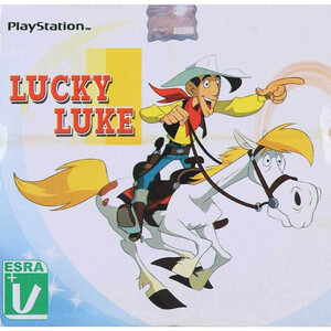 بازی Lucky Luke لوح زرین مناسب برای PS1
