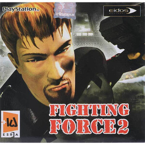 بازی Fighting Force 2 لوح زرین مناسب برای PS1