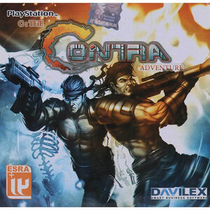 بازی The Contra Adventure لوح زرین مناسب برای PS1