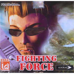 بازی Fighting Force لوح زرین مناسب برای PS1