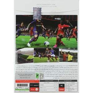 بازی eFootball PES 2021 5DVD + لیگ برتر ایران پرنیان مناسب برای PC