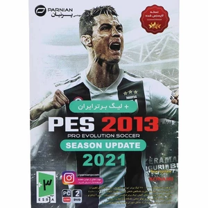 بازی PES 2013 Season Update 2021 2DVD + لیگ برتر ایران پرنیان مناسب برای PC