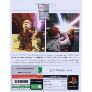 بازی Lego Star Wars پرنیان مناسب برای PS2