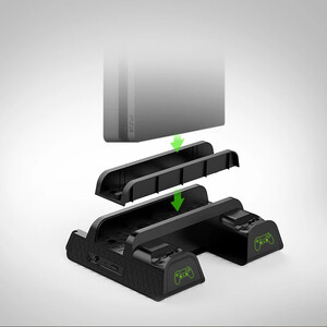 پایه نگهدارنده و شارژر دسته بازی PS4 Slim / Pro دابی TP4-882