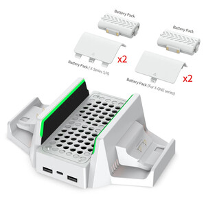 خنک کننده و شارژر دسته Xbox One Series S دابی TYX-0663
