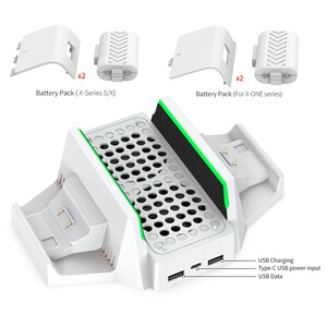 خنک کننده و شارژر دسته Xbox One Series S دابی TYX-0663