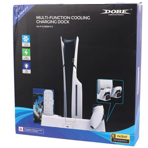 خنک کننده و شارژر دسته PS5/PS5 Slim دابی P-5 TP5-3532B