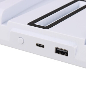 خنک کننده و شارژر دسته PS5/PS5 Slim دابی P-5 TP5-3537B