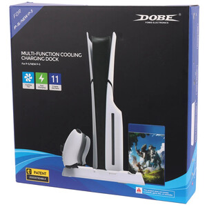 خنک کننده و شارژر دسته PS5/PS5 Slim دابی P-5 TP5-3537B