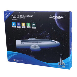 خنک کننده و شارژر دسته PS5/PS5 Slim دابی P-5 TP5-3528