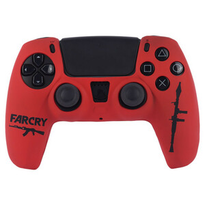 روکش دسته بازی PS5 طرح Far Cry قرمز مشکی