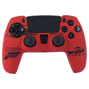روکش دسته بازی PS5 طرح Forza Horizon قرمز مشکی