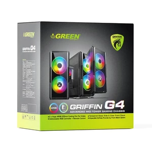 کیس کامپیوتر گرین GRIFFIN G4