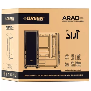 کیس کامپیوتر گرین ARAD eco