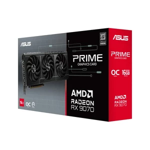 کارت گرافیک ASUS Prime Radeon RX 9070 OC Edition 16GB GDDR6 256Bit