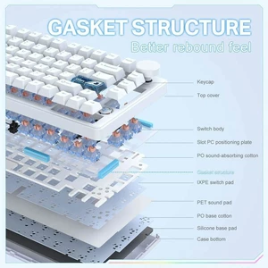 کیبورد بی سیم گیمینگ اونیکوما MT706