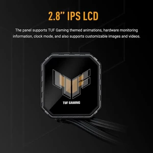 خنک کننده مایع پردازنده ایسوس TUF Gaming LC III 360 ARGB LCD