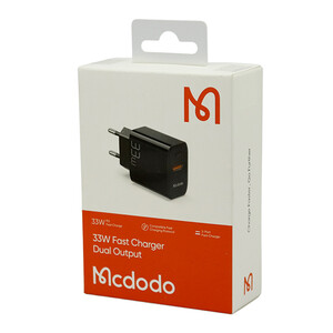 کلگی فست شارژ Mcdodo CH-0921 2Port 3A QC3.0 PD 33W