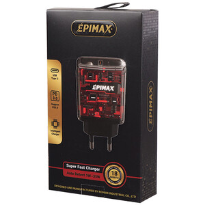 کلگی فست شارژ Epimax EU-80 PD3.0 35W