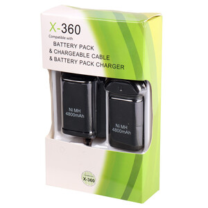 باتری و شارژر دسته بازی 5 کاره XBox 360 X-360 RF-1310S NI-MH 4800mAh