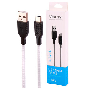 کابل تایپ سی فست شارژ Verity CB 3149T 1m