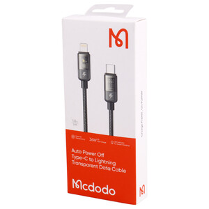 کابل تبدیل فست شارژ Mcdodo CA-3161 Type-C To Lightning 3A PD 36W 1.8m