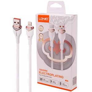 کابل آیفونی فست شارژ Ldnio LS821 30W 1m