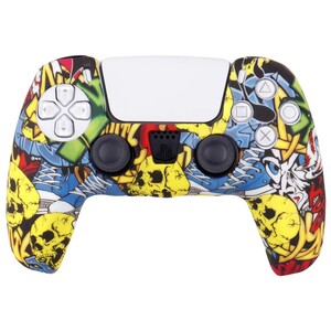 روکش دسته بازی PS5 طرح اسکلت و کفش