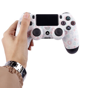 دسته بی سیم SONY PlayStation 4 DualShock 4 High Copy طرح لوگو دسته