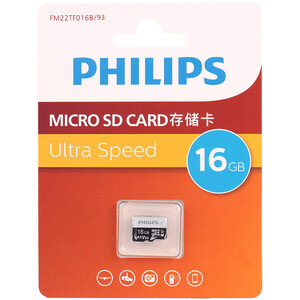 رم میکرو 16 گیگ فیلیپس Philips Ultra Speed U3 A1 V30