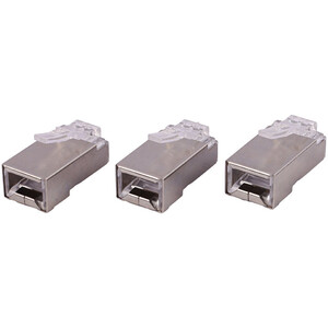 سوکت شبکه K-net RJ45 Cat6 SFTP بسته 100 عددی