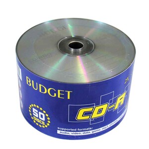 CD خام باجت BUDGET بسته 50 عددی