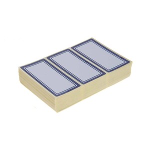 برچسب دور آبی تک Board 90*45mm بسته 300 عددی