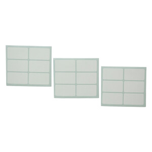 برچسب دور سفید 25*44 میلی متر بسته 600 عددی