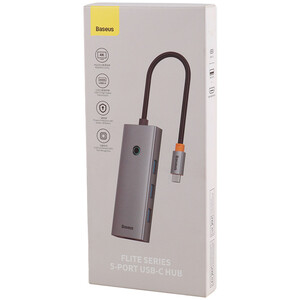 هاب Baseus Flite Series B00052808812-00 HDMI/USB3.0 To Type-C