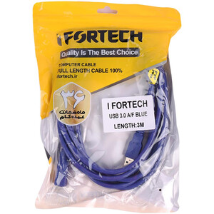 کابل افزایش طول Ifortech USB 3m