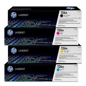 کارتریج لیزری رنگی HP 126A بسته 4 عددی