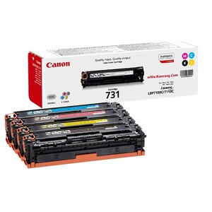 کارتریج لیزری رنگی Canon Laser 731 بسته 4 عددی