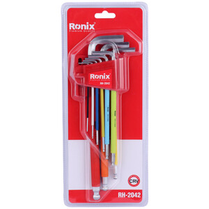 ست آچار آلن شش گوش 9 عددی رونیکس Ronix RH-2042