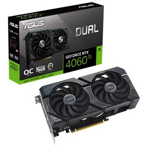 کارت گرافیک ASUS Dual GeForce RTX 4060 Ti OC 16GB GDDR6 128Bit