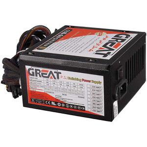 پاور فن بزرگ گریت Great GR430 Boronze 430W