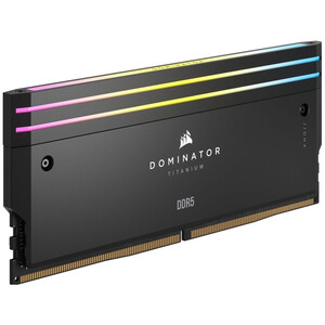 رم کامپیوتر Corsair Dominator Titanium RGB DDR5 32GB 6600MHz CL32 Dual