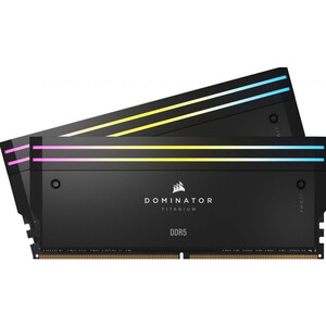 رم کامپیوتر Corsair Dominator Titanium RGB DDR5 32GB 6600MHz CL32 Dual