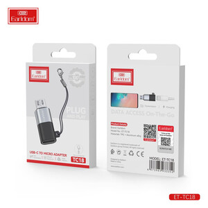 تبدیل Earldom ET-TC18 OTG Type-C To MicroUSB